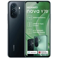 Huawei Nova Y70 Dual SIM (Black)