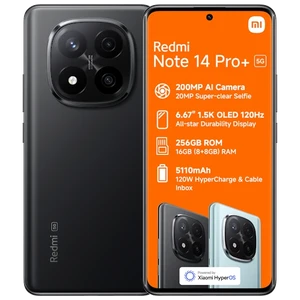 Redmi Note 14 Pro Plus 5G 512GB Dual SIM (Black)