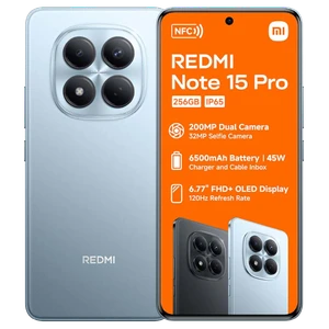 Redmi Note 15 Pro 4G 256GB Dual SIM (Blue)