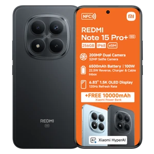 Redmi Note 15 Pro Plus 5G 256GB Dual SIM (Black)