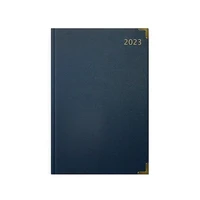 Treeline A5 2023 Executive Diary Planner Journal - Blue
