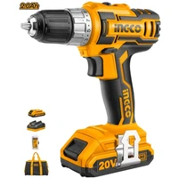 Ingco Cordless Impact Drill 60NM Brushless Kit (Charger + 2x Battery Incl.)