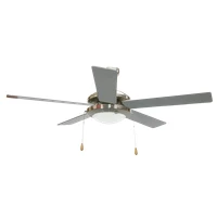 Bright Star FCF004 SATIN Ceiling Fan with Light