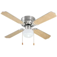 Bright Star FCF010 SATIN Ceiling Fan with Light