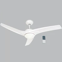 Bright Star FCF038 WHITE Ceiling Fan with Light