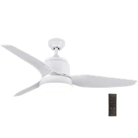 Bright Star FCF040 WHITE Ceiling Fan with Lights