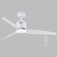 Bright Star FCF046 WHITE Ceiling Fan with Light