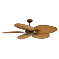 Alocasia - Bronze 80W AC Ceiling Fan with 5 ABS Blades
