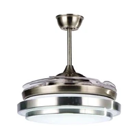 Mr Universal Lighting - Retractable Ceiling Fan DBL ALUM