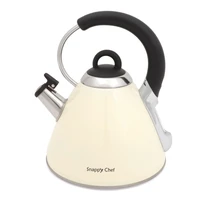 Snappy Chef 2.2 Litre Whistling Kettle (Beige)