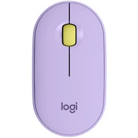 Logitech Pebble M350 Wireless Mouse (Lavender Lemonade)