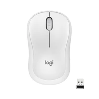 Logitech M220 Silent Wireless Mouse (White)