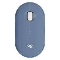 Logitech Pebble M350 Wireless Mouse (Blueberry)