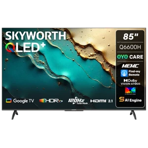 Skyworth 85-inch QLED 4K Google TV - 85Q6600H