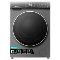 Hisense 12kg Smart Front Loader Washing Machine with Inverter (Titanium Grey)