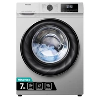 Hisense 7kg Front Loader Washing Machine with Inverter (Silver)