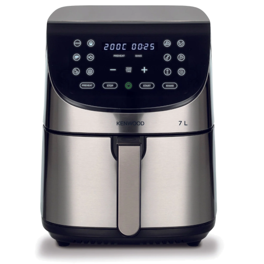 Kenwood 7L Digital Air Fryer (Silver) - HFM80.000SS