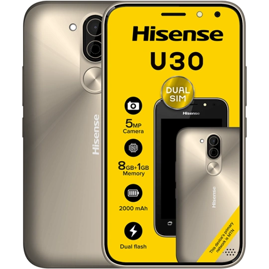 Hisense U30 Dual SIM (Gold)