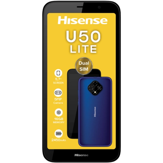 Hisense U50 Lite front