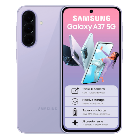 Samsung Galaxy A37 5G 256GB Dual SIM (Violet)