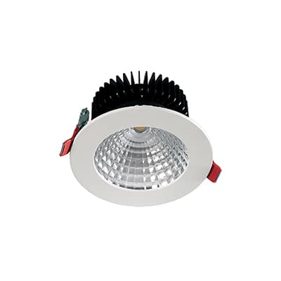 Radiant Down Light Die Cast Led 15W White C/O 125Mm Non Dimmable
