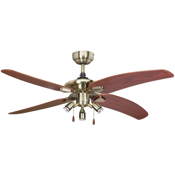 Bright Star FCF008 ANTIQUE Ceiling Fan with light