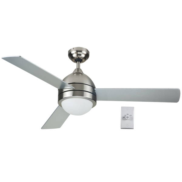 Bright Star FCF031 SATIN Ceiling Fan with Light