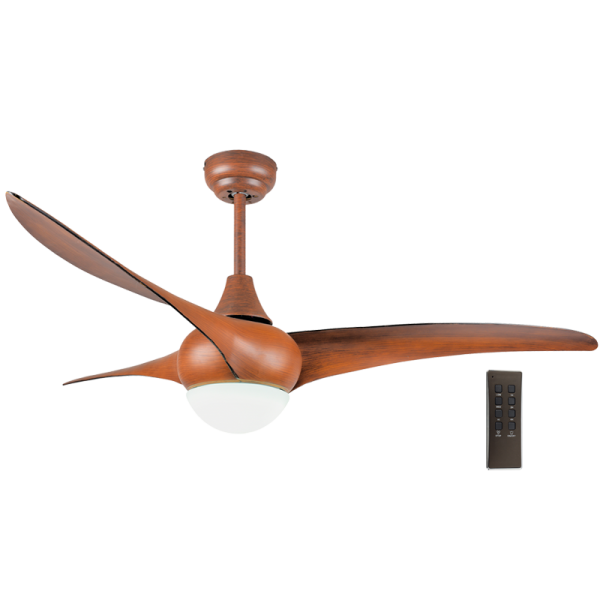 Bright Star FCF048 WOOD Ceiling Fan with Light