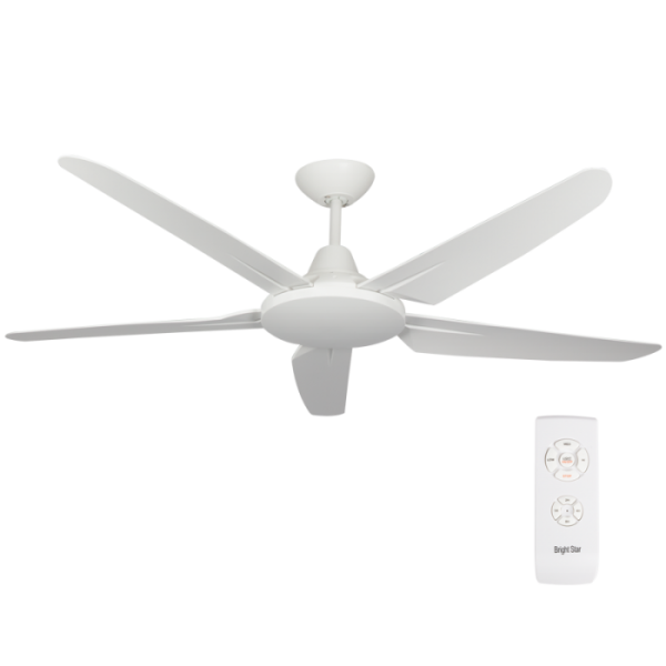 Bright Star FCF054 WHITE Ceiling Fan