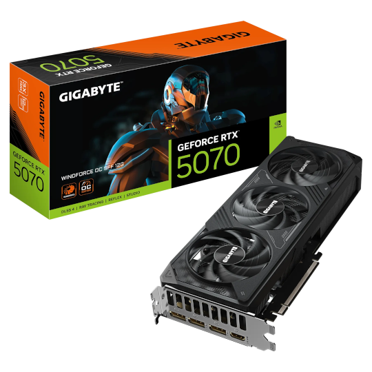 Gigabyte GeForce RTX 5070 Windforce OC SFF 12GB Graphics Card