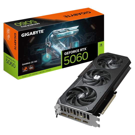Gigabyte GeForce RTX 5060 Gaming OC 8GB Graphics Card
