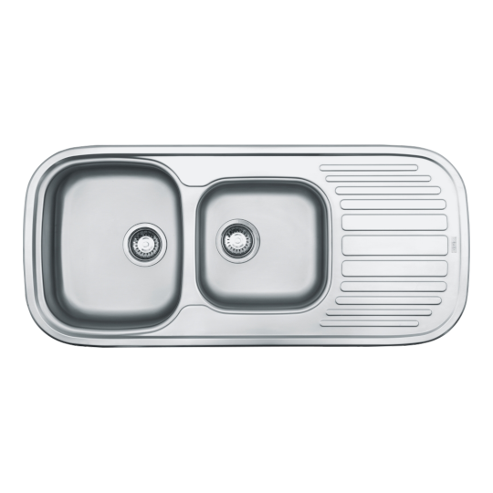 Franke Quinline QLX621-110 Inset Double Bowl Kitchen Sink