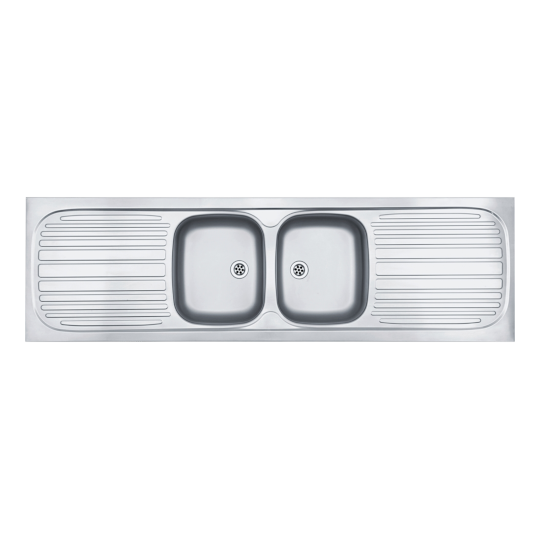 Franke Trendline 722 Drop On Double Bowl Kitchen Sink (1800 x 535mm)
