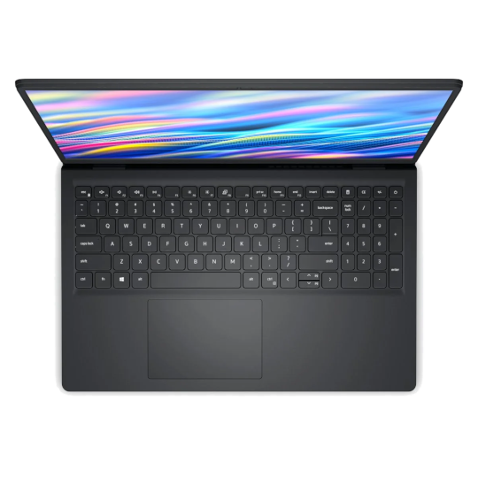 Dell 15 15.6-inch FHD Intel Core 3 100U 8GB 512GB SSD Laptop (Black)