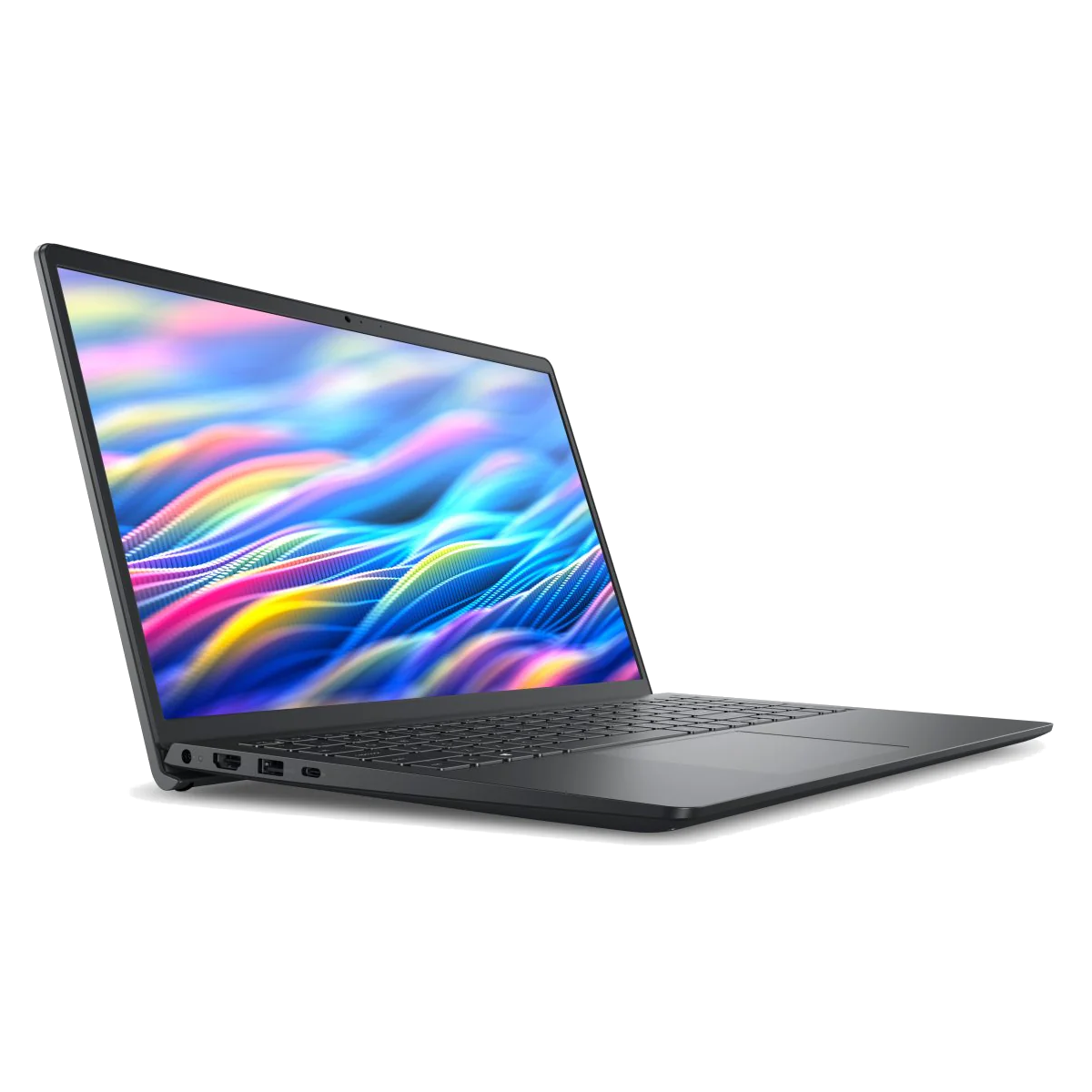 Dell 15 15.6-inch FHD Intel Core 3 100U 8GB 512GB SSD Laptop (Black)