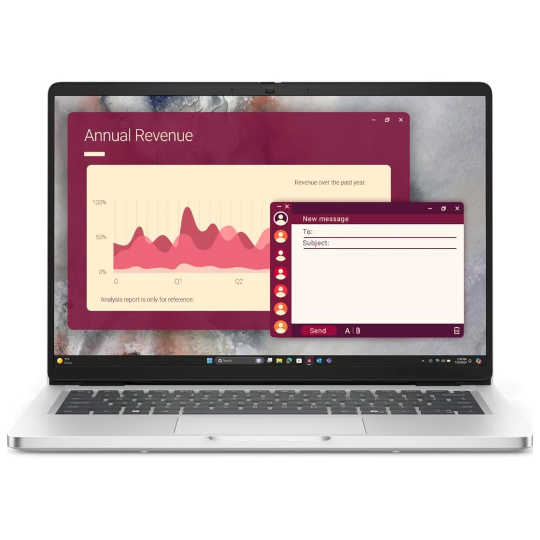 Dell Pro 14 14-inch FHD+ Intel Core Ultra 5 235U 16GB 512GB SSD Laptop (Silver)