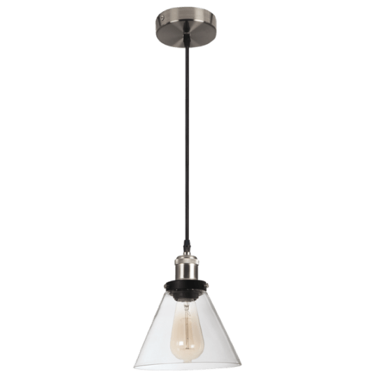 Bright Star Aileen Cone Glass Pendant light
