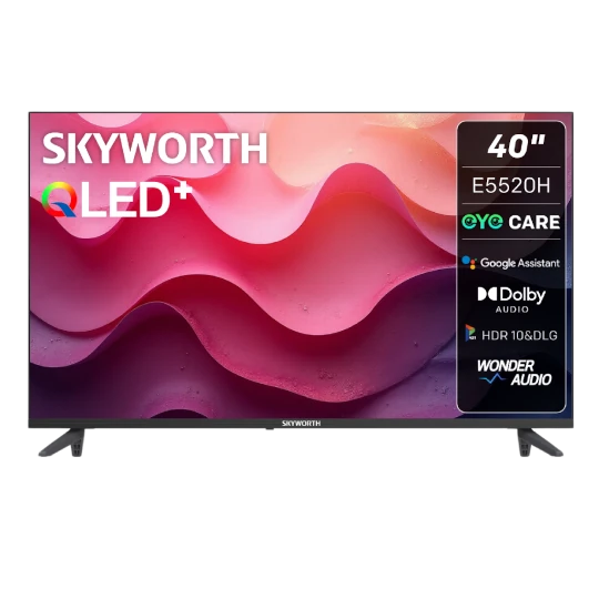 Skyworth 40-inch QLED Full HD Google TV - 40E5520H
