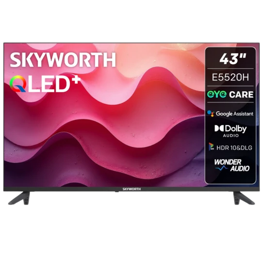 Skyworth 43-inch QLED Full HD Google TV - 43E5520H